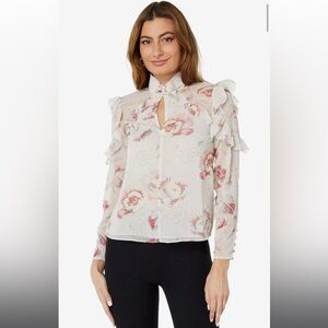 Ted Baker twist neck detail top
